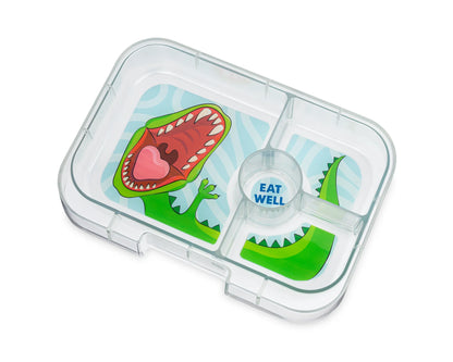Yumbox Panino - Jurassic Green - Dino Tray