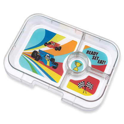 Yumbox Panino - Matcha Green Race Cars