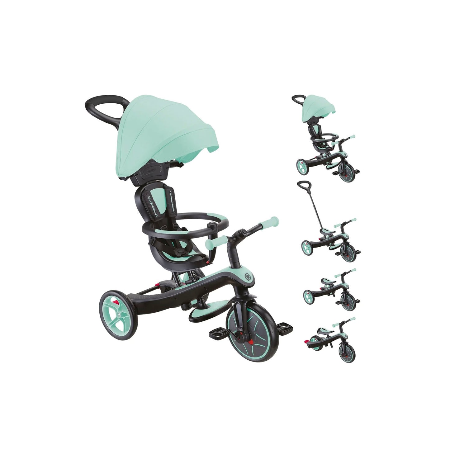 Triciclo 4 en 1 Explorer Trike v2 - Menta