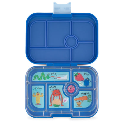 Yumbox Original True Blue Funny Monsters