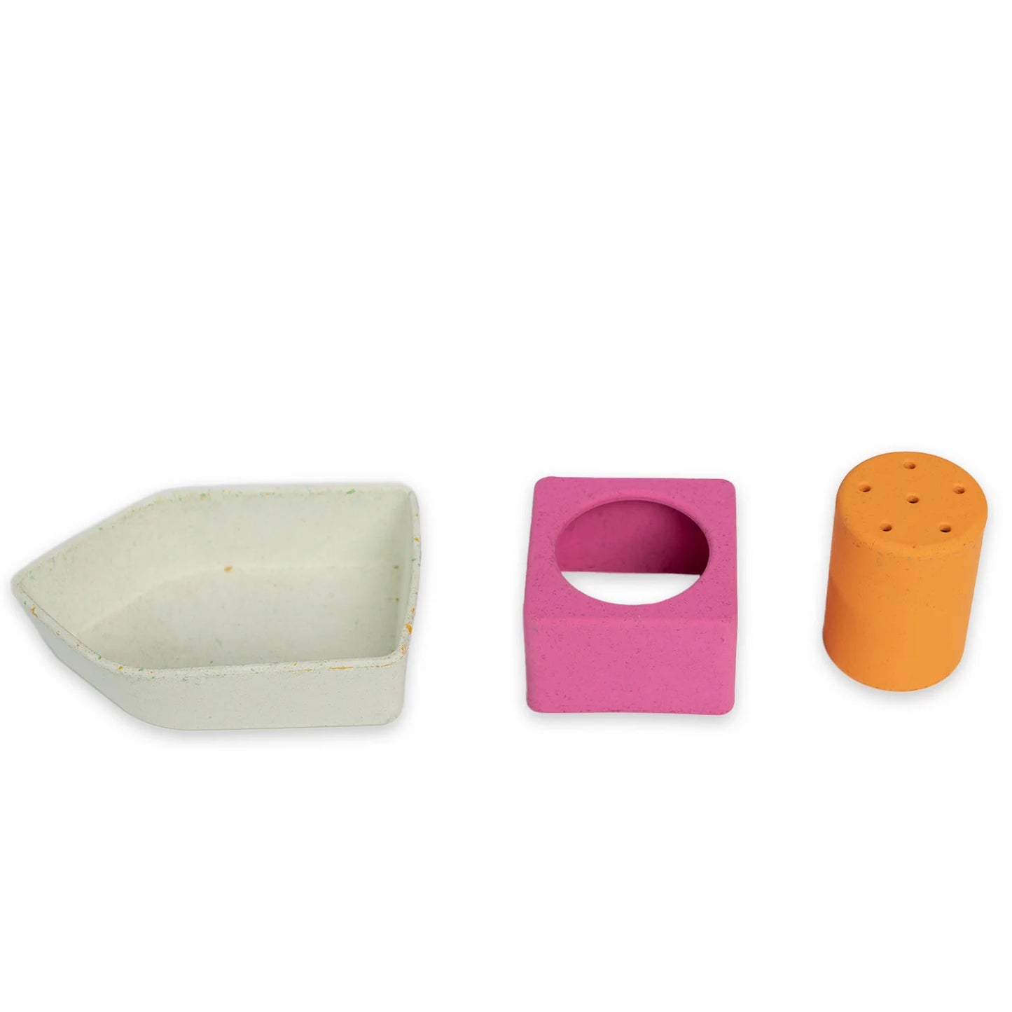 Juguete de Baño - Upcycled Boat Orange