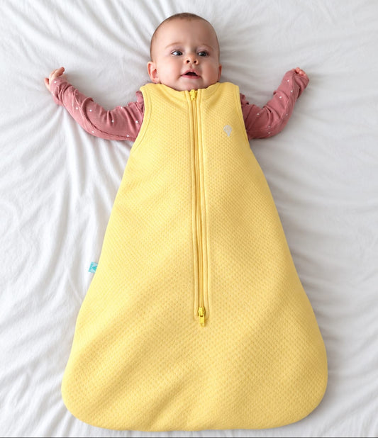 Saquito Bolsita para Dormir Verano - Amarillo