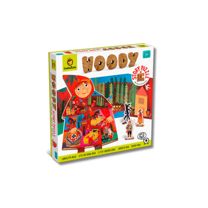 Woody Story Puzzle - La Caperucita Roja