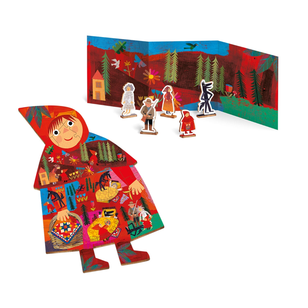 Woody Story Puzzle  - La Caperucita Roja