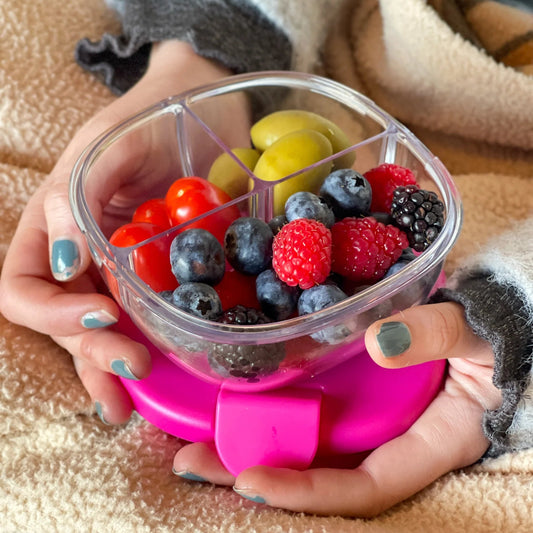 Yumbox Snack Bowl - Raspberry Pink