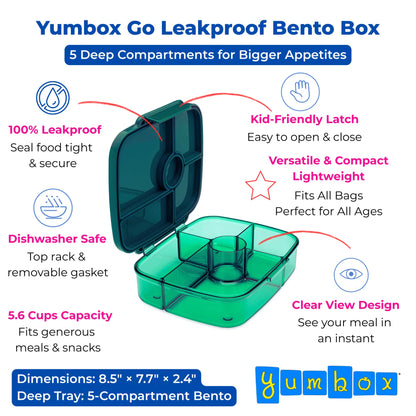 Yumbox Go - Lima Green