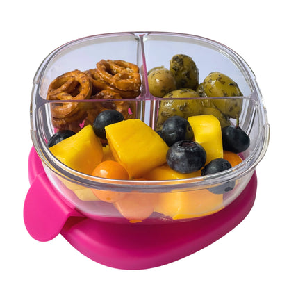 Yumbox Snack Bowl - Raspberry Pink