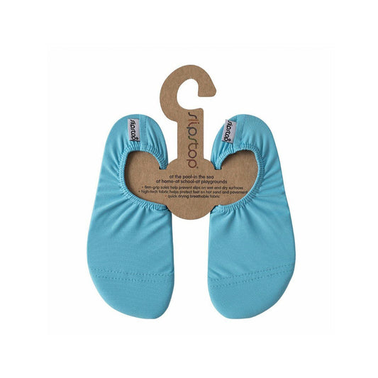 Zapato Slipstop Antideslizante - Neon Blue Junior