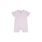 Zip Up y Down Onesie Short Lilac