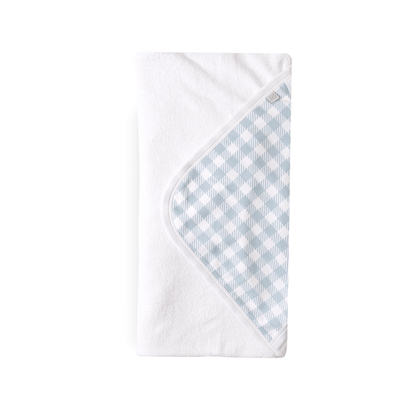 Toalla Toddler Blanca de Algodón con Capucha
