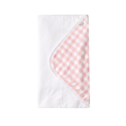 Toalla Toddler Blanca de Algodón con Capucha