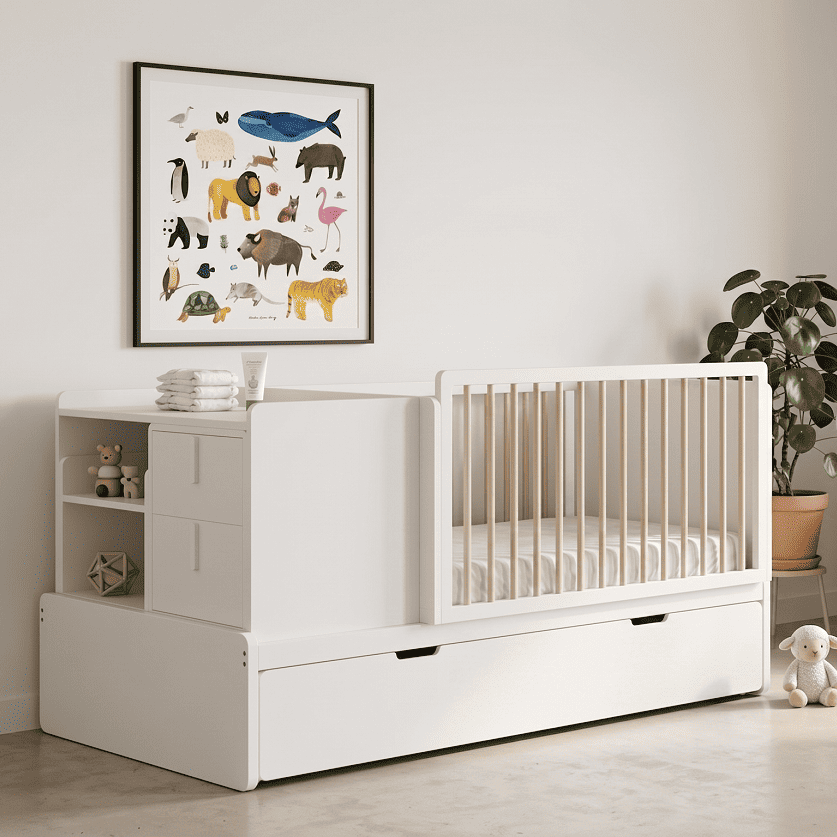 home, decoración, habitación de bebé, recién nacido, cama cuna, cama cuna evolutiva, cama cuna convertible, muebles evolutivos, muebles bebé, muebles infantiles, dormitorio infantil, cama infantil, cama 1 plaza, cama 1.5 plaza, muebles funcionales, muebles convertibles, ahorro de espacio, habitación pequeña, diseño inteligente, crecimiento del bebé, baby room, nursery, decoración infantil, decoración niños, decoración niñas, descanso bebé, muebles seguros, pintura no tóxica, estilo moderno, minimalista