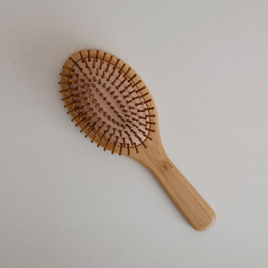 Cepillo de Cabello Bambú Redondo