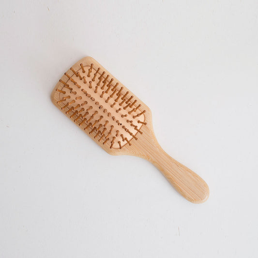 Cepillo de Cabello Bambú Cuadrado