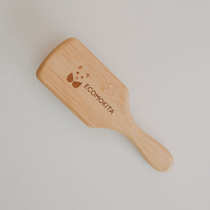 Cepillo de Cabello Bambú Cuadrado