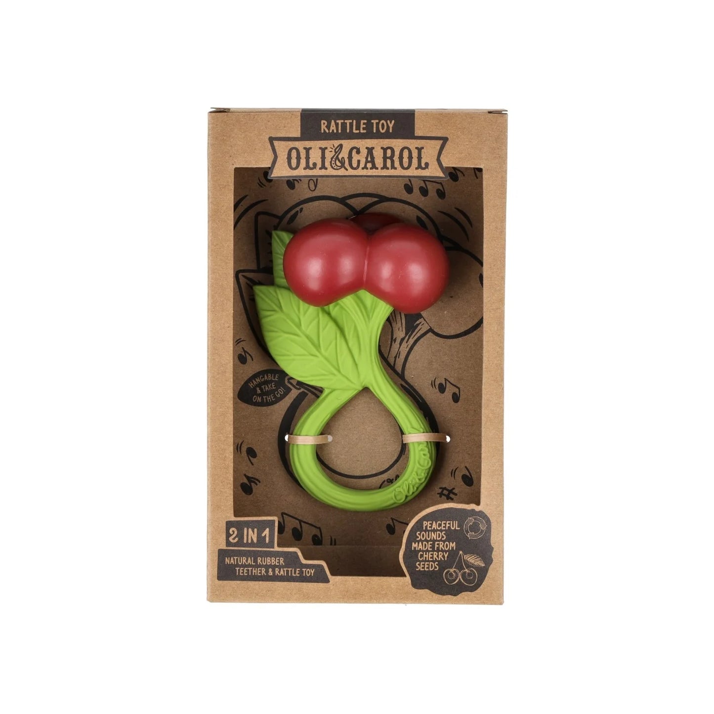 Mordedor Juguete - Cherry Rattle Toy