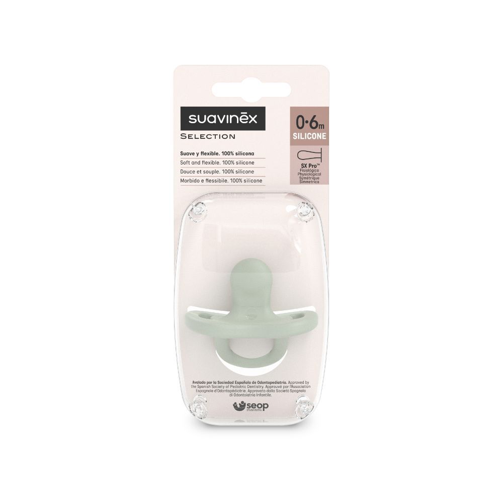 Chupón Smoothie T S Fisiológica SX Pro 0-6 m I3 Verde