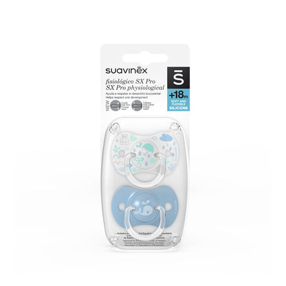 Chupón con Tetina Fisiológica SX Pro Memories 6-18 m X 2 und - AZ