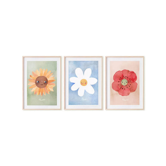 Mushie Posters 3 Pack Floral