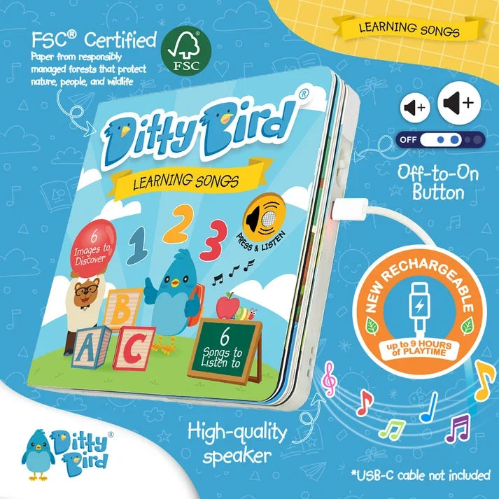 Ditty Bird - Canciones de Aprendizaje en Ingles