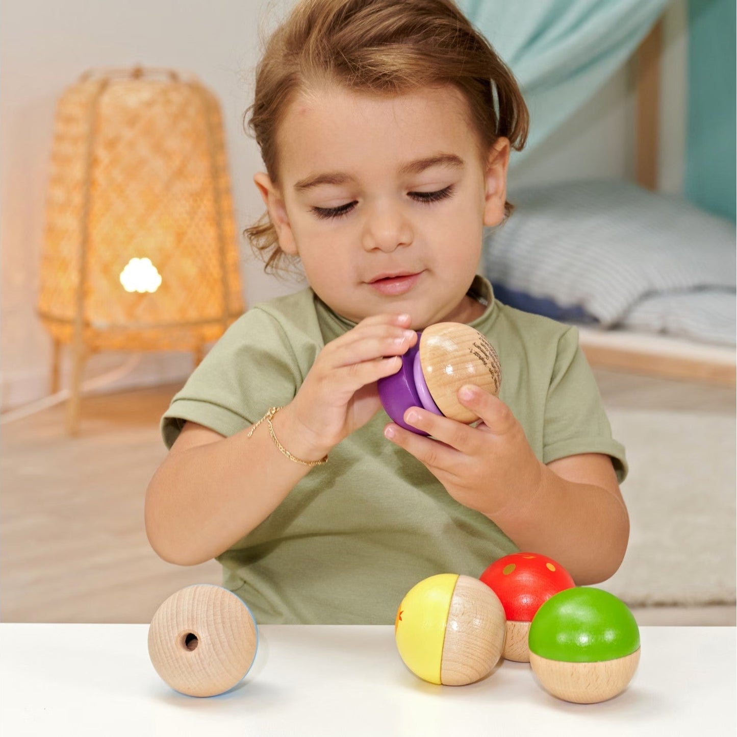 Bolas de Madera Sonido Musical 1+