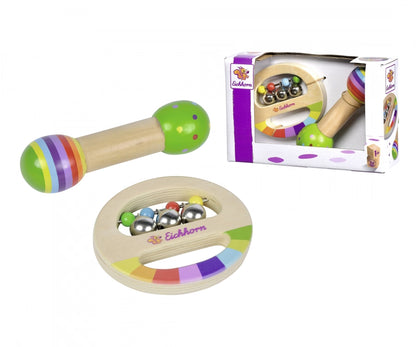 Set de Música con Juguete de Agarre de Madera 1+
