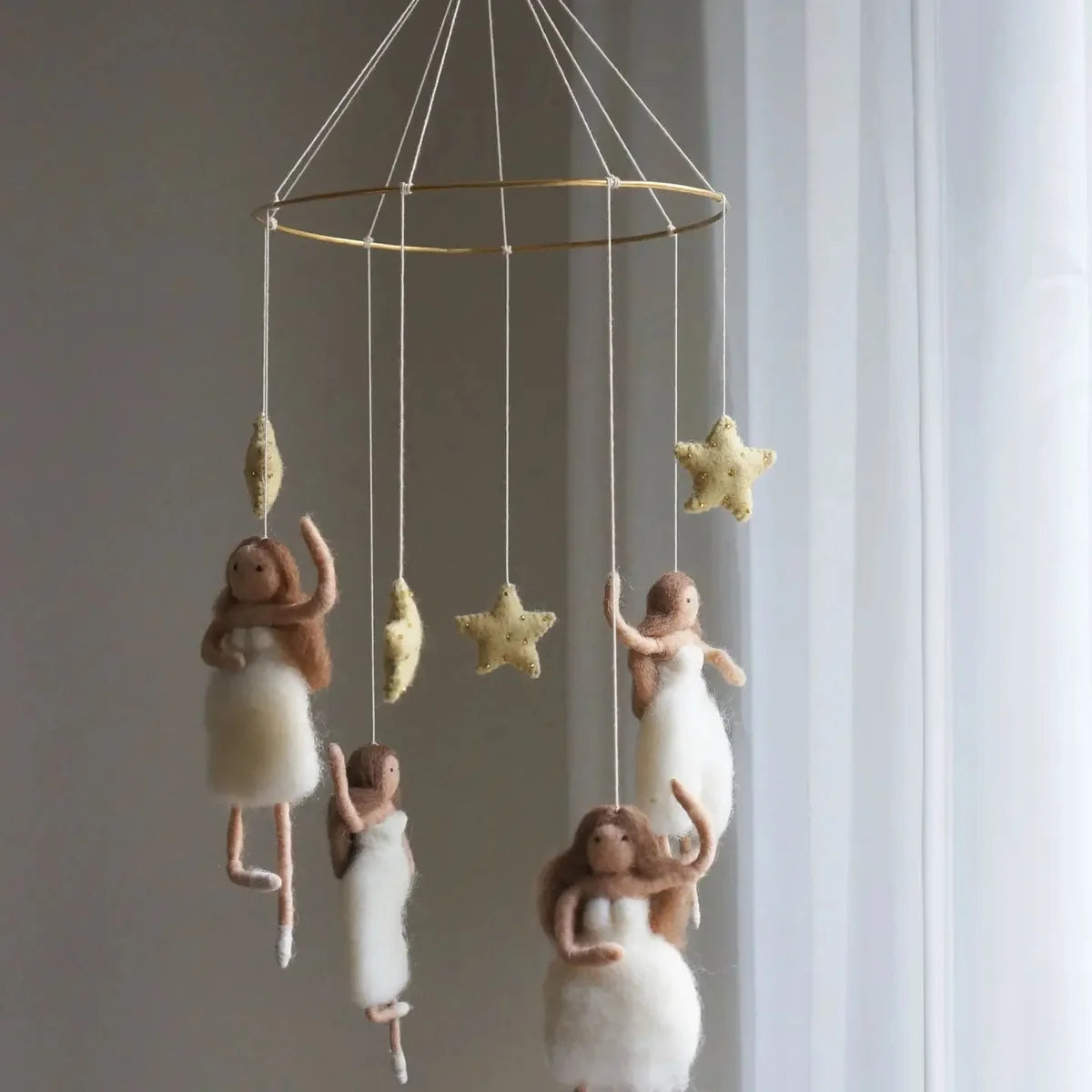 Móvil para Cuna en Fieltro Ballerina - Gamcha