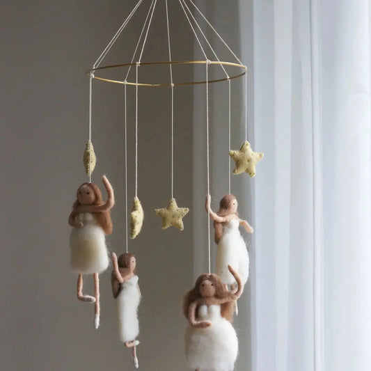 Móvil para Cuna en Fieltro Ballerina - Gamcha