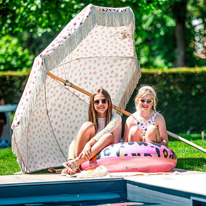 Flotador Inflable 90 cm Leopard Rose Gold