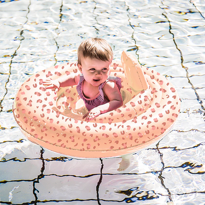 Flotador para Bebé 0-1 año Old Pink Leopard