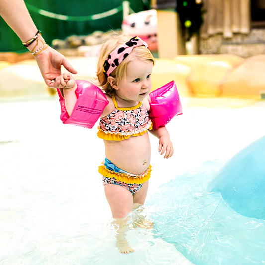 Flotador de Brazos 0-2 Años Neón Pink