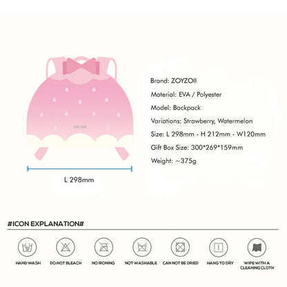 Mochila Fruit Series B8 Strawberry