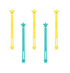 Lunch Punch Silicone Wrap Bands - Yellow