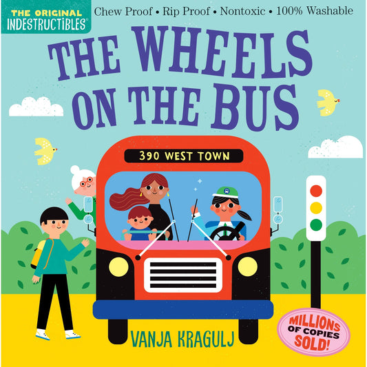 Libro Indestructible - Wheels On The Bus