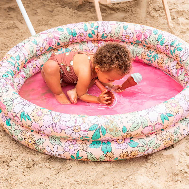 piscina inflable 100 cm blossom