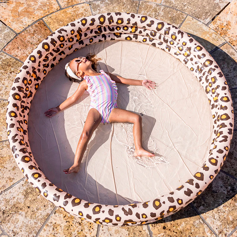 Piscina Inflable 150 cm Leopard Beige