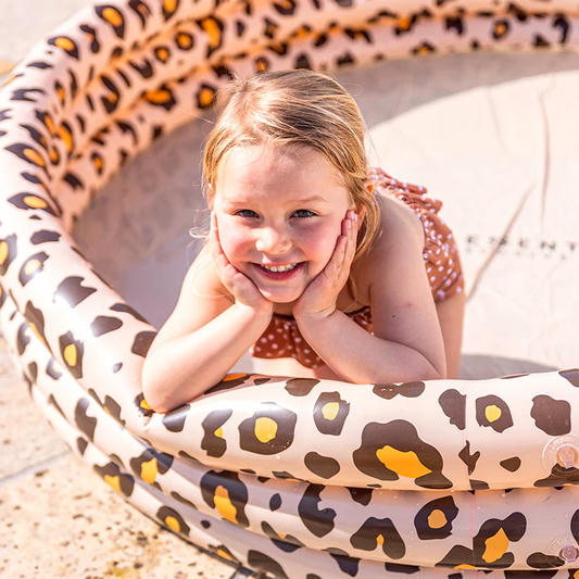 Piscina Inflable 150 cm Leopard Beige