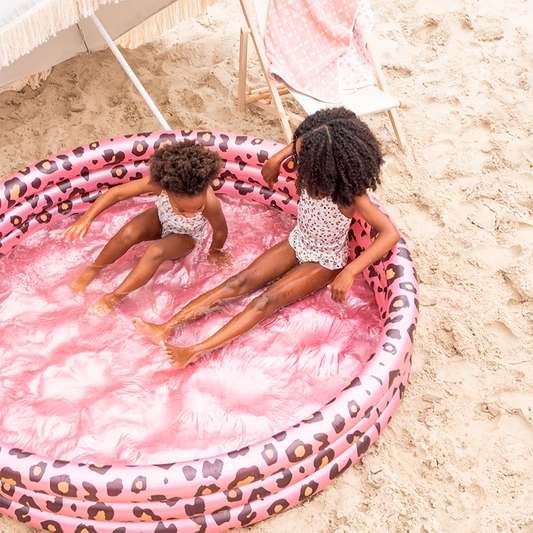 Piscina Inflable 150 cm Leopard Rose Gold