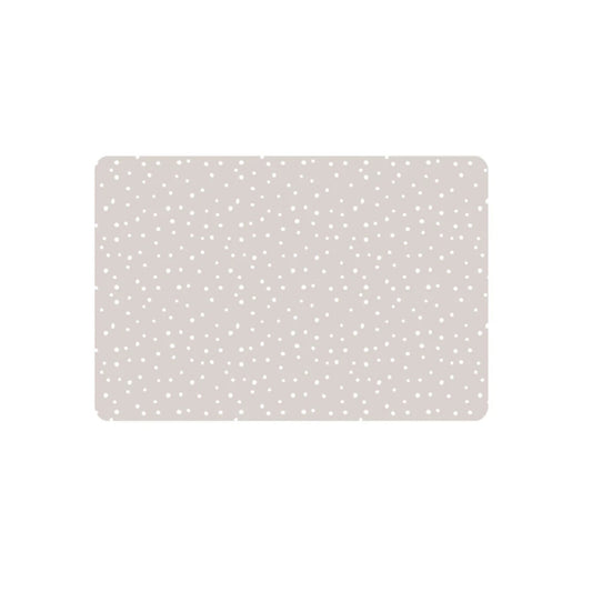 Alfombra de Juego - Playmat Beige con Puntos Blancos