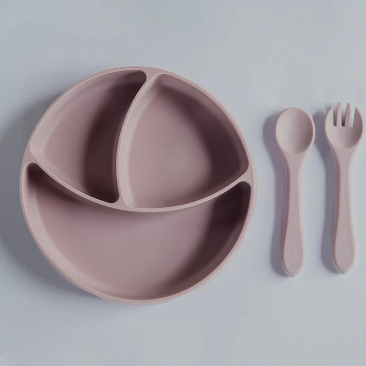 Plato de Silicona con Divisiones Curvy