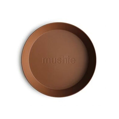 Mushie Set de 2 Platos Redondos - Caramel