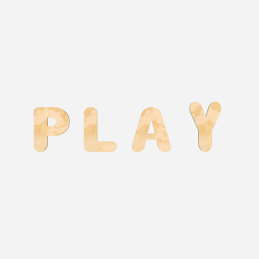 Wooden Letters - Letras Decorativas Play