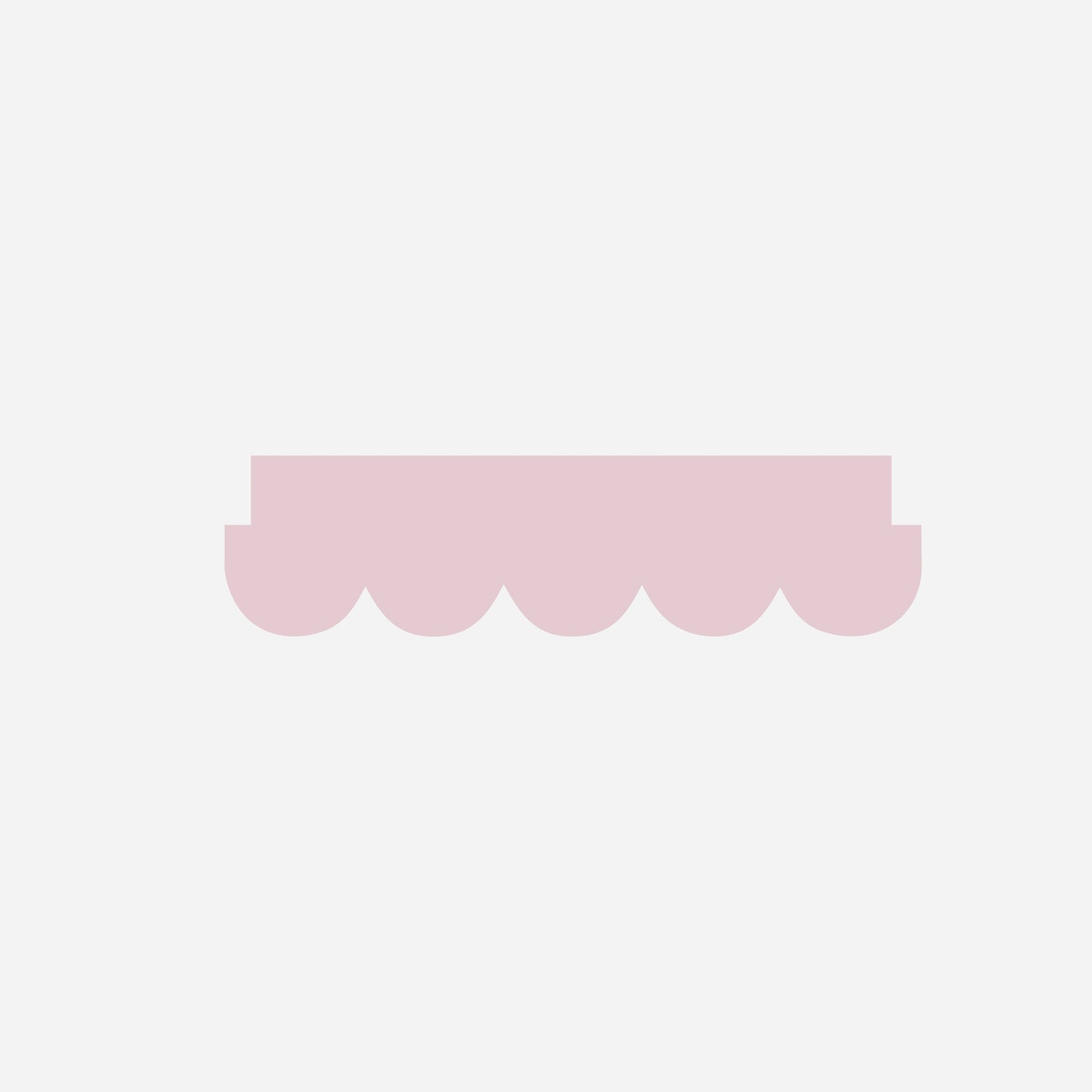 Repisa Scalloped