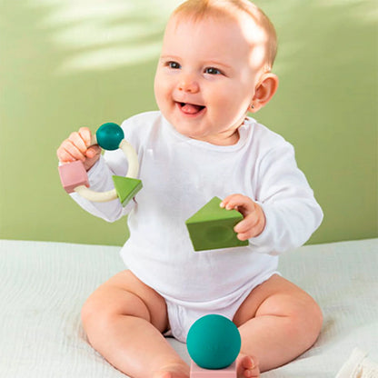 X Bauhaus Movement Teething Ring Soft