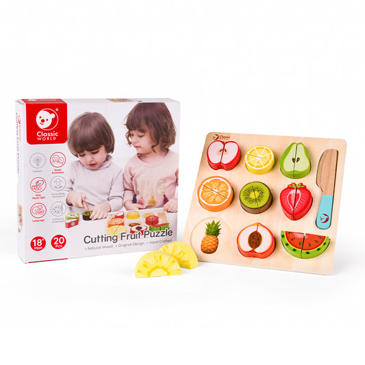 Puzzle de Frutas Cortadas