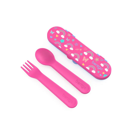 Set de Cubiertos Bentgo Kids - Mariposas