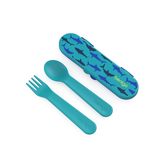 Set de Cubiertos Bentgo Kids - Tiburón