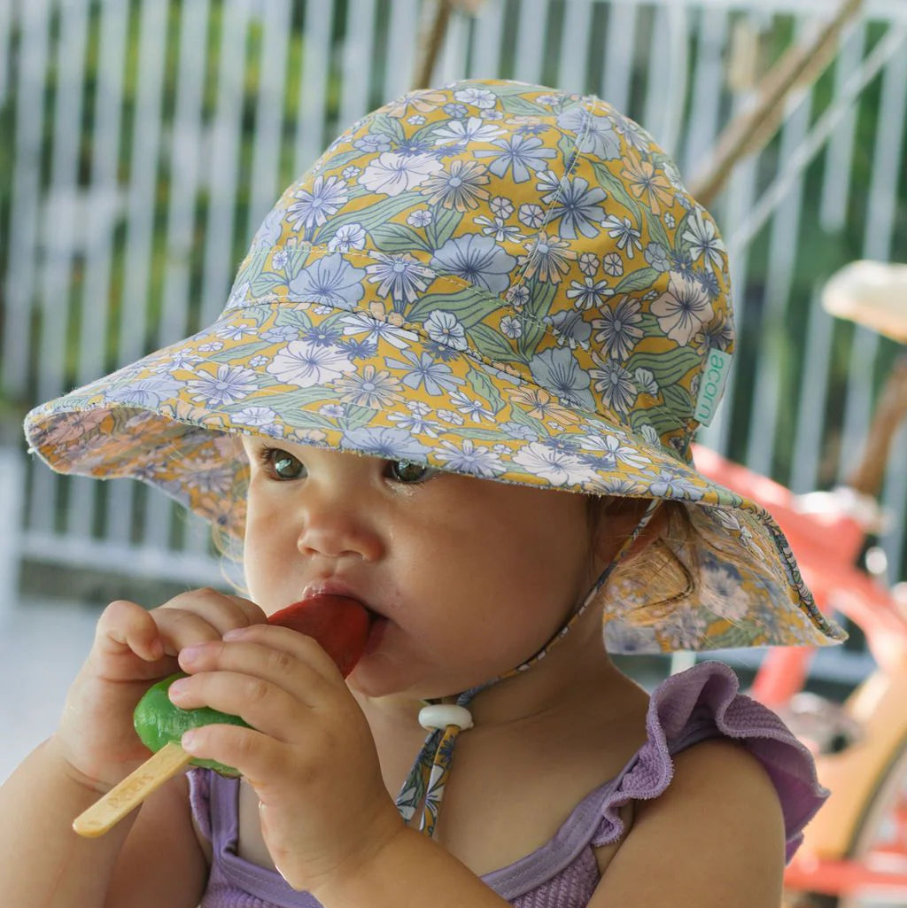 Sombrero Ala Ancha - Gardenia