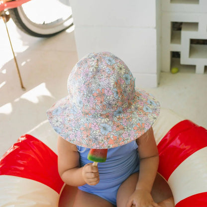 Sombrero Reversible Ala Ancha - Yasmine