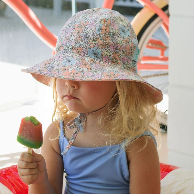 Sombrero Reversible Ala Ancha - Yasmine